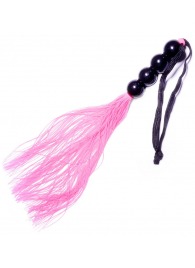 Розовая силиконовая плеть - 35,5 см. - Boys of Toys - купить с доставкой во Владимире