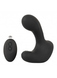 Черная анальная вибропробка с функцией расширения RC Butt Plug with 3 functions - Orion - во Владимире купить с доставкой