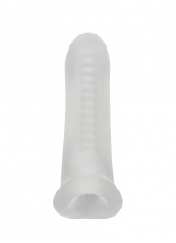 Белый фаллоудлинитель Striker - 13,5 см. - Lola Games - во Владимире купить с доставкой