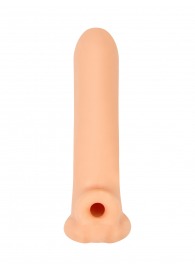 Телесный фаллоудлинитель Titan - 16,5 см. - Lola Games - во Владимире купить с доставкой