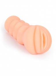 Телесный мастурбатор-вагина с эрекционными кольцами в комплекте - Sexy Girl - во Владимире купить с доставкой