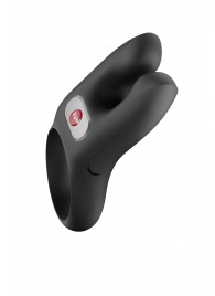 Черное эрекционное виброкольцо Nos - Fun Factory - во Владимире купить с доставкой