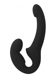 Черный безремневой страпон Share Lite - Fun Factory - купить с доставкой во Владимире