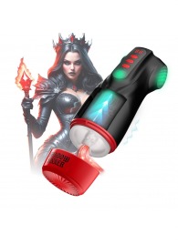 Интерактивный мастурбатор Raven с вакуумом, вибрацией и подсветкой - Shots Media BV - во Владимире купить с доставкой