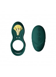 Зеленое эрекционное виброкольцо Bayek с пультом ДУ - Zalo - во Владимире купить с доставкой