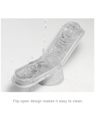 Белый мастурбатор FLIP 0 (ZERO) - Tenga - во Владимире купить с доставкой