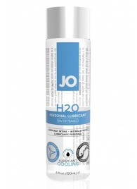 Охлаждающий лубрикант на водной основе JO Personal Lubricant H2O COOLING - 120 мл. - System JO - купить с доставкой во Владимире