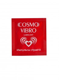 Пробник женского стимулирующего лубриканта на силиконовой основе Cosmo Vibro - 3 гр. - Биоритм - купить с доставкой во Владимире