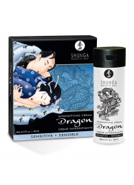 Интимный мужской крем SHUNGA DRAGON SENSITIVE - 60 мл. - Shunga - купить с доставкой во Владимире