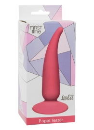 Розовая анальная пробка P-spot Teazer Pink - 12,2 см. - Lola Games - во Владимире купить с доставкой