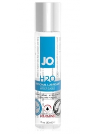 Возбуждающий лубрикант на водной основе JO Personal Lubricant H2O Warming - 30 мл. - System JO - купить с доставкой во Владимире