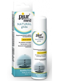 Нейтральный лубрикант на водной основе pjur MED Natural glide - 100 мл. - Pjur - купить с доставкой во Владимире