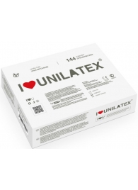 Ультратонкие презервативы Unilatex Ultra Thin - 144 шт. - Unilatex - купить с доставкой во Владимире