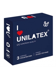 Ультрапрочные презервативы Unilatex Extra Strong - 3 шт. - Unilatex - купить с доставкой во Владимире