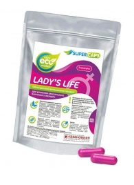 Возбуждающие капсулы Ladys Life - 2 капсулы (0,35 гр.) - SuperCaps - купить с доставкой во Владимире