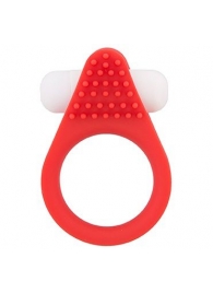 Красное эрекционное кольцо LIT-UP SILICONE STIMU RING 1 RED - Dream Toys - во Владимире купить с доставкой