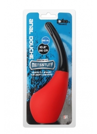 Анальный душ MENZSTUFF 310ML ANAL DOUCHE RED/BLACK - Dream Toys - купить с доставкой во Владимире