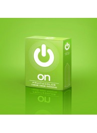 Цветные ароматизированные презервативы ON) Fruit   Color - 3 шт. - ON) - купить с доставкой во Владимире