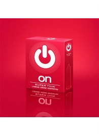 Супертонкие презервативы ON) Super Thin - 3 шт. - ON) - купить с доставкой во Владимире