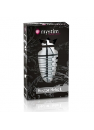 Анальный плаг для электростимуляции Hector Helix Buttplug L - 11,5 см. - MyStim - купить с доставкой во Владимире