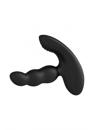 Черный силиконовый стимулятор простаты Levett Nitoc с пультом ДУ - Levett - во Владимире купить с доставкой