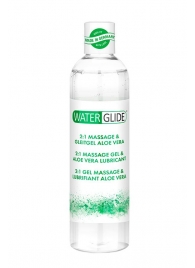 Гель-смазка 2-в-1 MASSAGE   LUBRICANT ALOE VERA - 300 мл. - Waterglide - купить с доставкой во Владимире