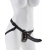 Чёрный с золотом женский страпон Designer Strap-On - Pipedream - купить с доставкой во Владимире