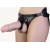 Гигантский фаллоимитатор на присоске в комплекте с трусиками - 26 см. - LOVETOY (А-Полимер) - купить с доставкой во Владимире