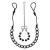 Интимные украшения с бусинами NIPPLE   CLIT JEWELRY - Pipedream - купить с доставкой во Владимире