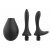 Черный анальный душ Nexus Anal Douche Set с 2 сменными насадками - Nexus Range - купить с доставкой во Владимире