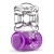 Фиолетовое эрекционное виброкольцо One Night Stand Vibrating C-Ring - Blush Novelties - во Владимире купить с доставкой