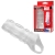 Насадка на пенис с кольцом для мошонки Clear Sensations Enhancer Sex Sleeve - 11,5 см. - XR Brands - во Владимире купить с доставкой
