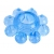 Голубая гелевая насадка-цветок - Toyfa Basic - во Владимире купить с доставкой