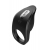 Черное эрекционное виброкольцо Vibro Lust Ring - MALESATION - во Владимире купить с доставкой