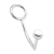 Кольцо на пенис с анальным стимулятором Stainless Steel Anal Hook   Cock Ring - BlueLine - во Владимире купить с доставкой