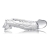 Прозрачная насадка для увеличения члена 2 Inch Clear Extender Sleeve - XR Brands - во Владимире купить с доставкой