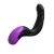 Черно-фиолетовый вибромассажёр простаты Hyper-Pulse P-Spot Massager - Pipedream - во Владимире купить с доставкой