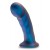 Синяя насадка-фаллоимитатор Rebellion 5.75 Inch Pegging Dildo - 14,6 см. - Blush Novelties - купить с доставкой во Владимире