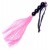 Розовая силиконовая плеть - 35,5 см. - Boys of Toys - купить с доставкой во Владимире