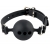 Силиконовый кляп-шар с отверстиями для дыхания Silicone Breathable Ball Gag Small - Pipedream - купить с доставкой во Владимире