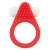 Красное эрекционное кольцо LIT-UP SILICONE STIMU RING 1 RED - Dream Toys - во Владимире купить с доставкой