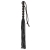Чёрная мини-плеть из резины Rubber Mini Whip - 22 см. - Blush Novelties - купить с доставкой во Владимире