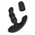Черный силиконовый стимулятор простаты Levett Nitoc с пультом ДУ - Levett - во Владимире купить с доставкой