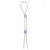 Прозрачное эрекционное кольцо-лассо SILICONE LASSO COCK RING DUAL BEADS - NMC - во Владимире купить с доставкой
