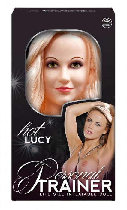Надувная кукла с вибрацией и 2 любовными отверстиями Hot Lucy Lifesize Love Doll - NMC - во Владимире купить с доставкой