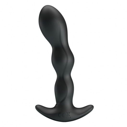 Черный анальный стимулятор простаты с вибрацией Special Anal Massager - 14,5 см. - Baile - во Владимире купить с доставкой