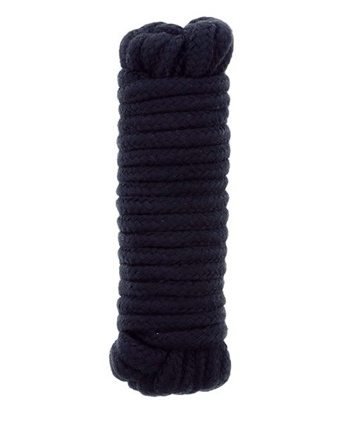 Чёрная веревка для связывания BONDX LOVE ROPE - 5 м. - Dream Toys - купить с доставкой во Владимире