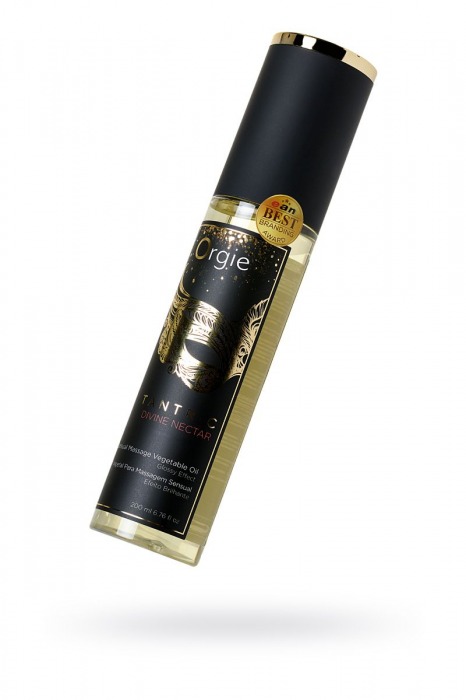 Растительное массажное масло Orgie Tantric Divine Nectar - 200 мл. - ORGIE - купить с доставкой во Владимире
