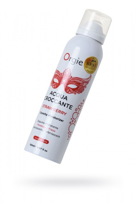 Шипучая увлажняющая пена для чувственного массажа Orgie Acqua Croccante - 150 мл. - ORGIE - купить с доставкой во Владимире