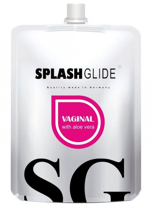 Ухаживающий лубрикант на водной основе Splashglide Vaginal With Aloe Vera - 100 мл. - Splashglide - купить с доставкой во Владимире